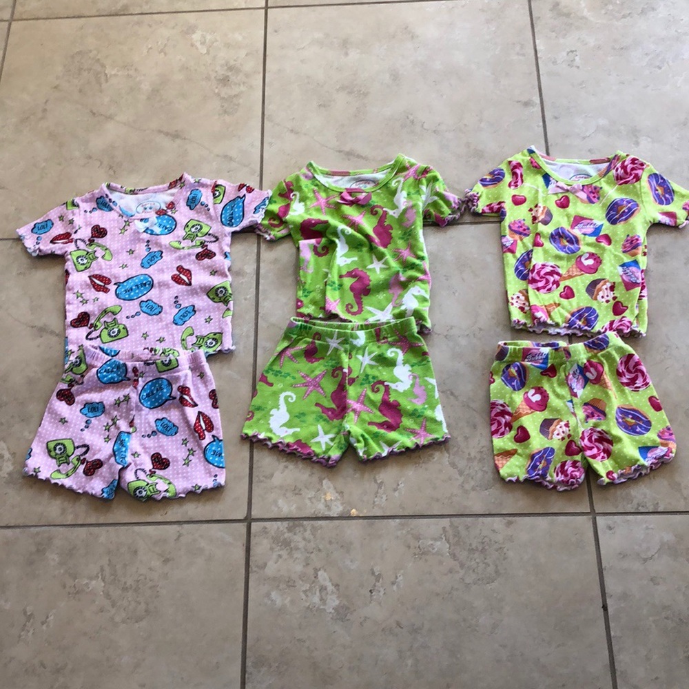 Lot of 3 Sets of Sara’s Prints PJs